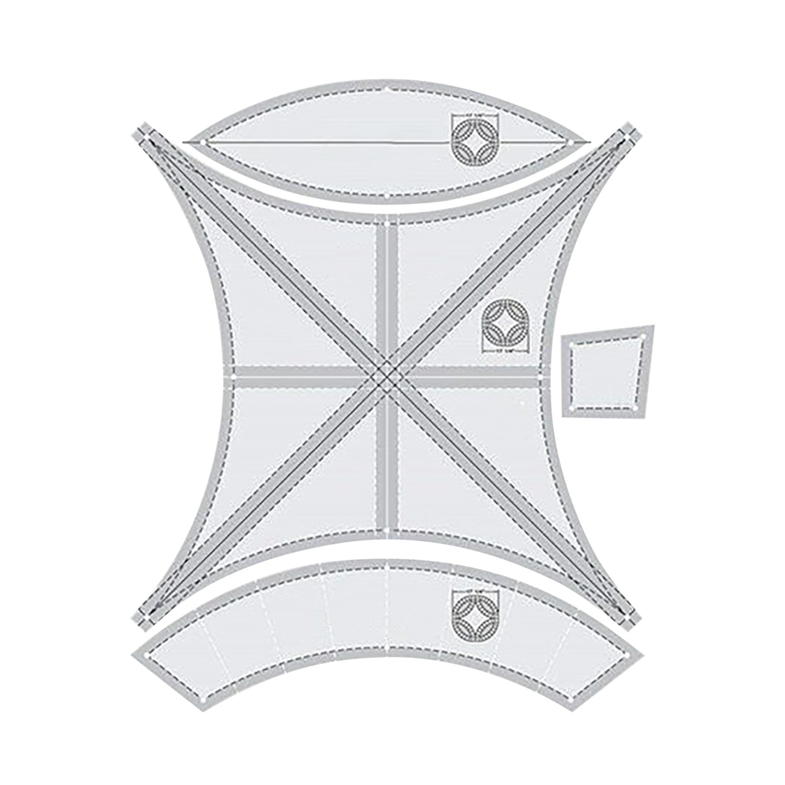 【LAST DAY SALE】Template Sewing Patchwork Quilting Ruler
