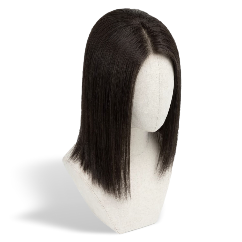 7" x 7.5" NOMARDIC Premium Mono Top Human Hair Topper