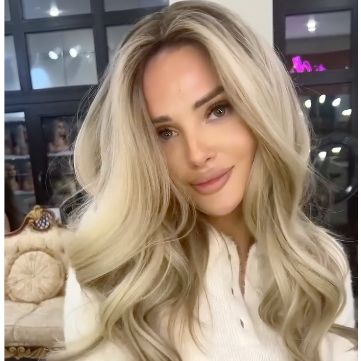 Natural Lace-Front Hair Topper | 100% Human Hair & Invisible Blend
