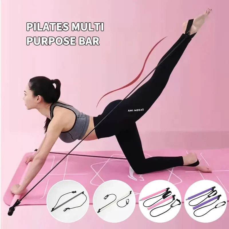 【LAST DAY SALE】StepUp™ - Legs Workout Resistance Band Bar