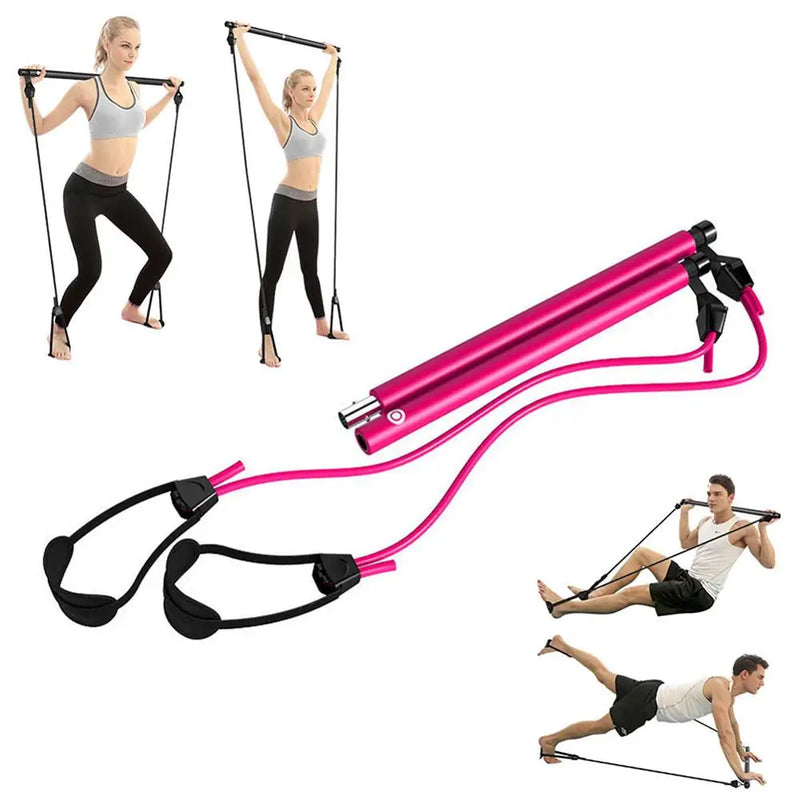 【LAST DAY SALE】StepUp™ - Legs Workout Resistance Band Bar