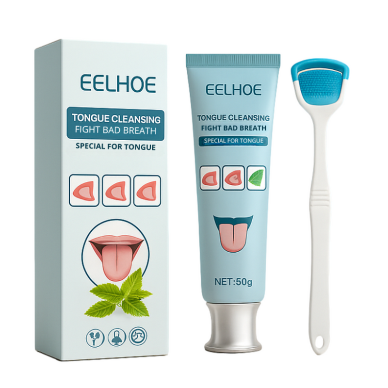 【LAST DAY SALE】Probiotic Tongue Cleaning Gel Set
