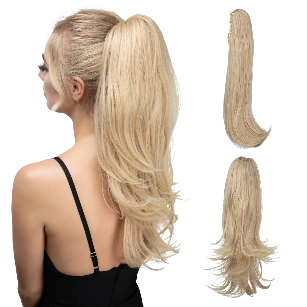 Clip-in Ponytail Hair Extension | Silky Straight Ponytail