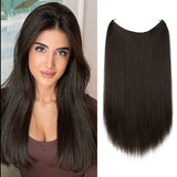 Straight Invisible Hair Extensions - Strong and indestructible