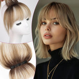 Clip-in Human Hair French Bangs | 100% Real Human Hair