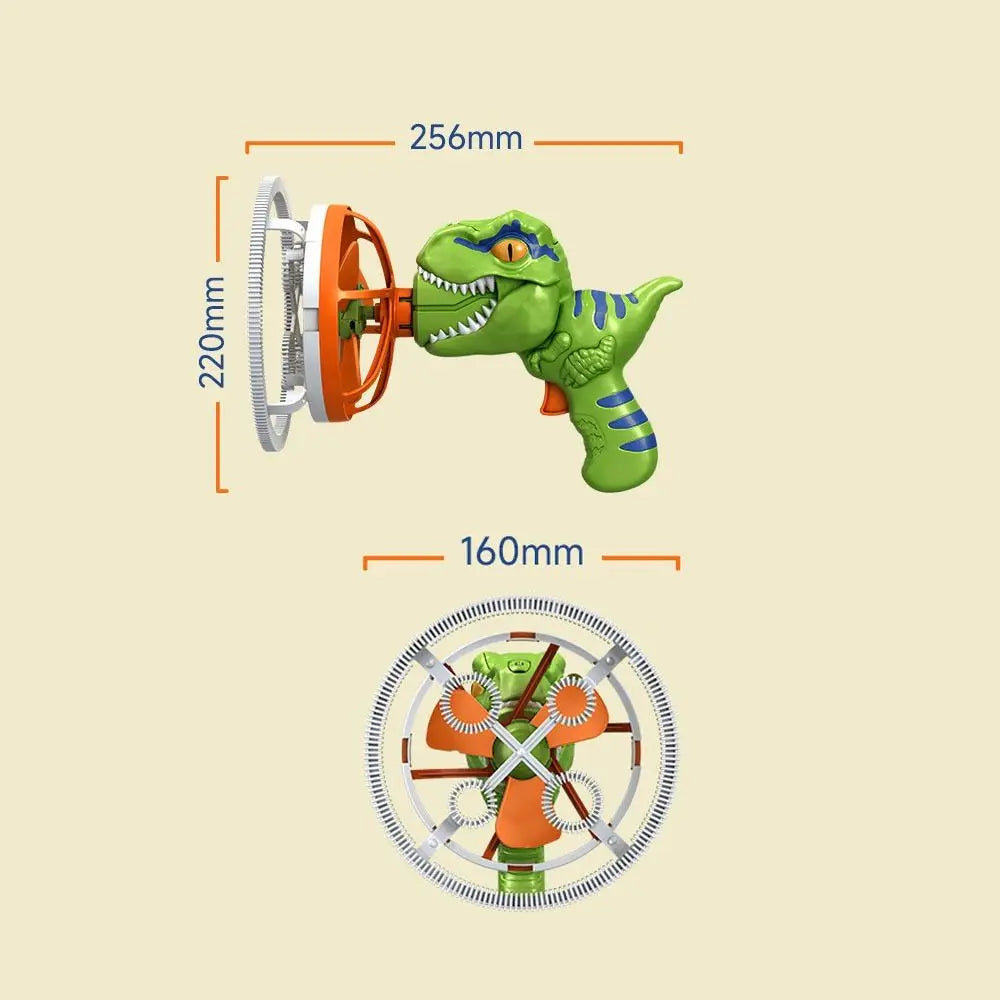 【LAST DAY SALE】Bubblasaurs™ - Kids Electric Dinosaur Bubble Machine Gun