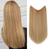 Straight Invisible Hair Extensions - Strong and indestructible