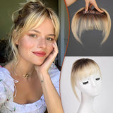Human Hair Clip-in Bangs | Soft & Realistic