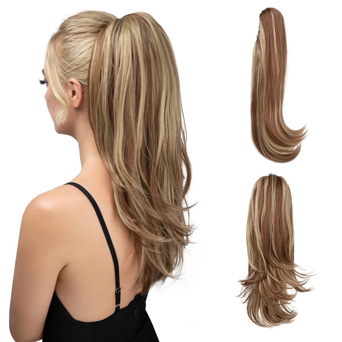 Clip-in Ponytail Hair Extension | Silky Straight Ponytail