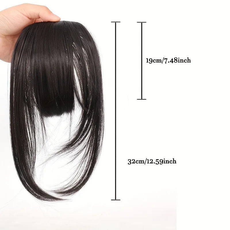 Synthetic Hair Clip-In Bangs | Natural Bangs for Women