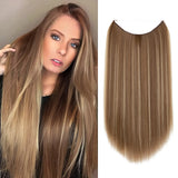 Straight Invisible Hair Extensions - Strong and indestructible