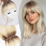 Clip-in Human Hair French Bangs | 100% Real Human Hair