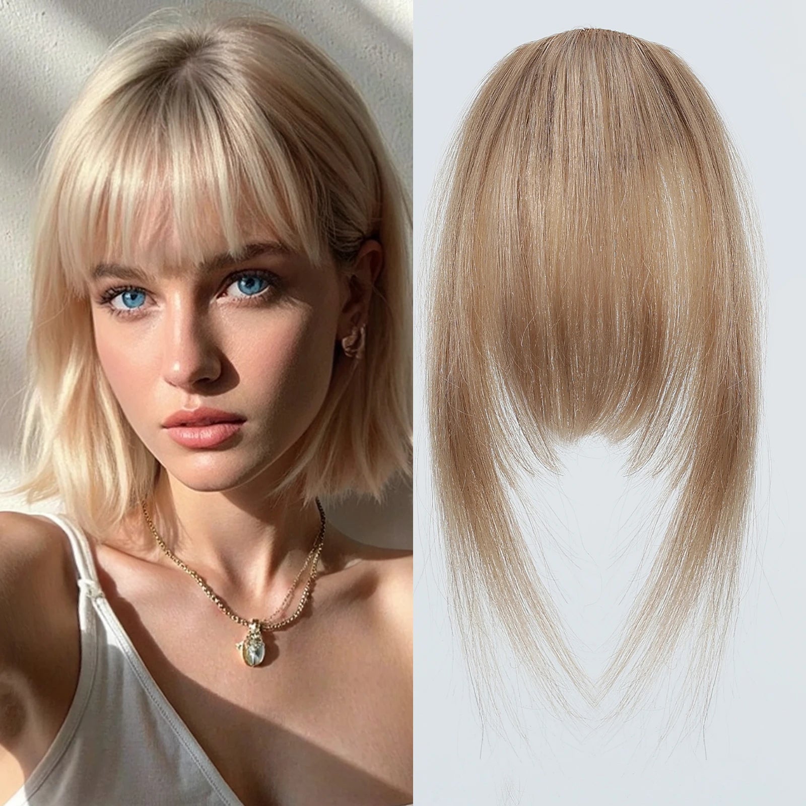 Clip-in Air Fringe Bangs | Hairpiece for Women