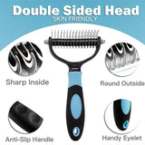 【LAST DAY SALE】Deluxe pet-safe dematting comb