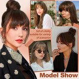 Human Hair Clip-in Bangs | Soft & Realistic