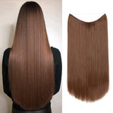 Straight Invisible Hair Extensions - Strong and indestructible