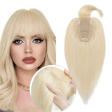 Women's Hair Toppers With Bangs | For Thinning Hair