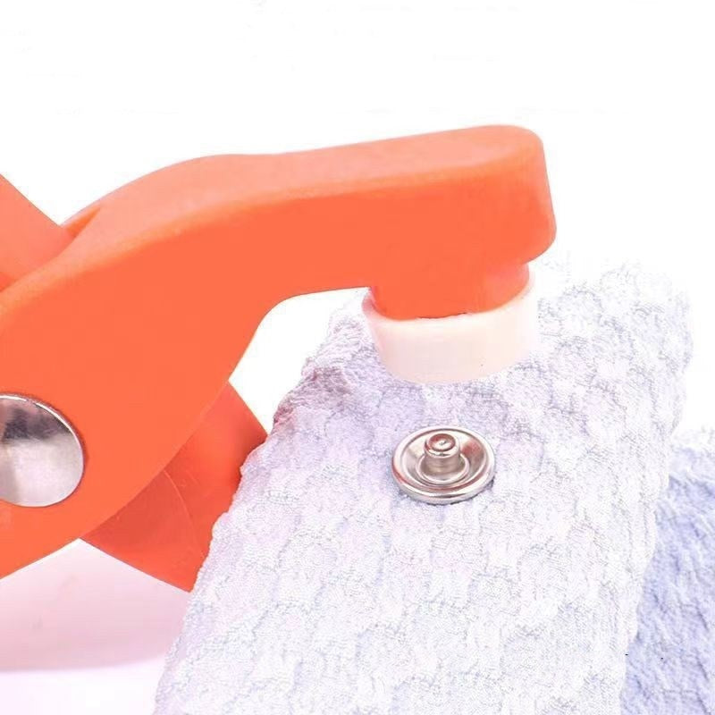 【LAST DAY SALE】Metal Snap Buttons with Fastener Pliers Tool Kit