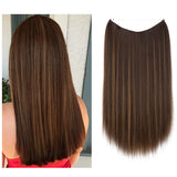 Straight Invisible Hair Extensions - Strong and indestructible