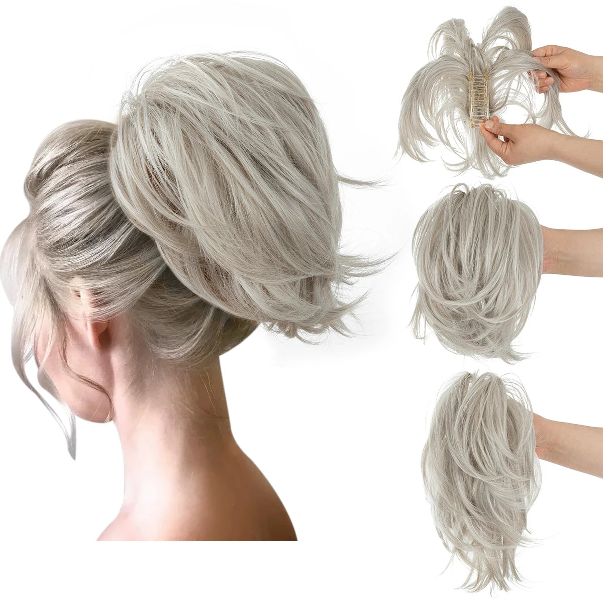 Premium Claw Clip-in Ponytail Extension | Hairpiece for Women