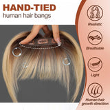 Human Hair Clip-in Bangs | Soft & Realistic