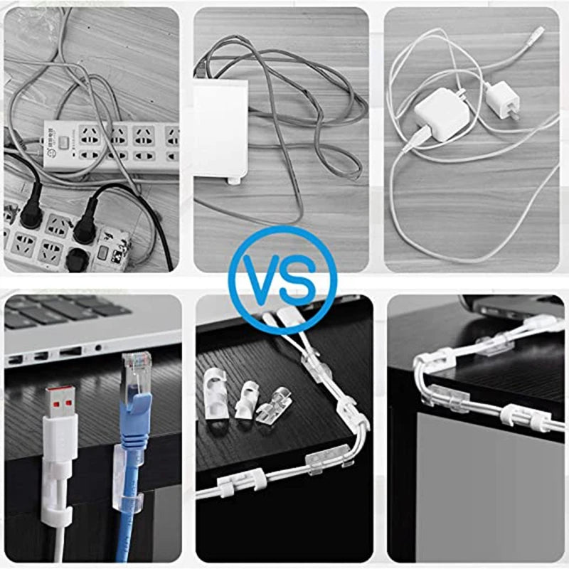 【LAST DAY SALE】Cable Clips (Self-Adhesive)