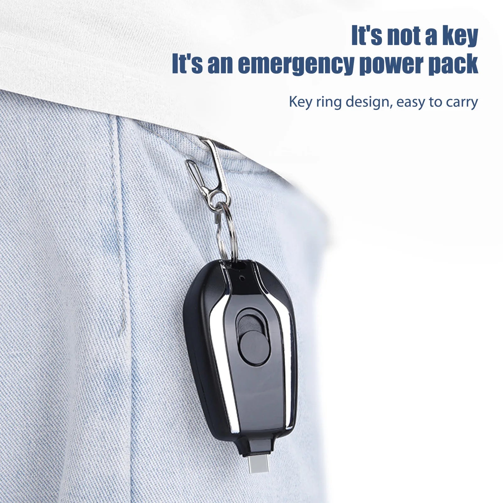 【LAST DAY SALE】MicroSaver™ - Mini Power Bank For Emergency