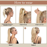 Clip-in Ponytail Hair Extension | Silky Straight Ponytail