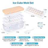 【LAST DAY SALE】Press Type Ice Cube Maker
