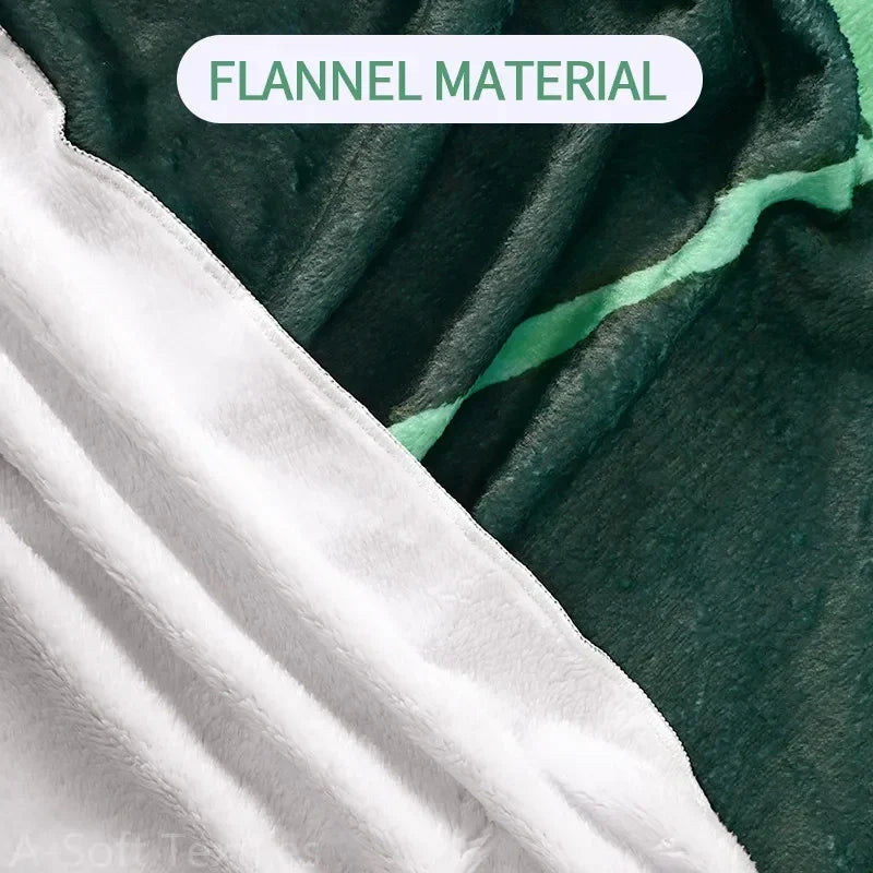 【LAST DAY SALE】Super Soft Giant Leaf Blanket