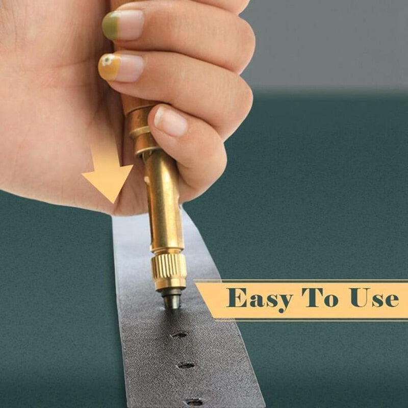 【LAST DAY SALE】6-in-1 Leather Punch Rotary Punch