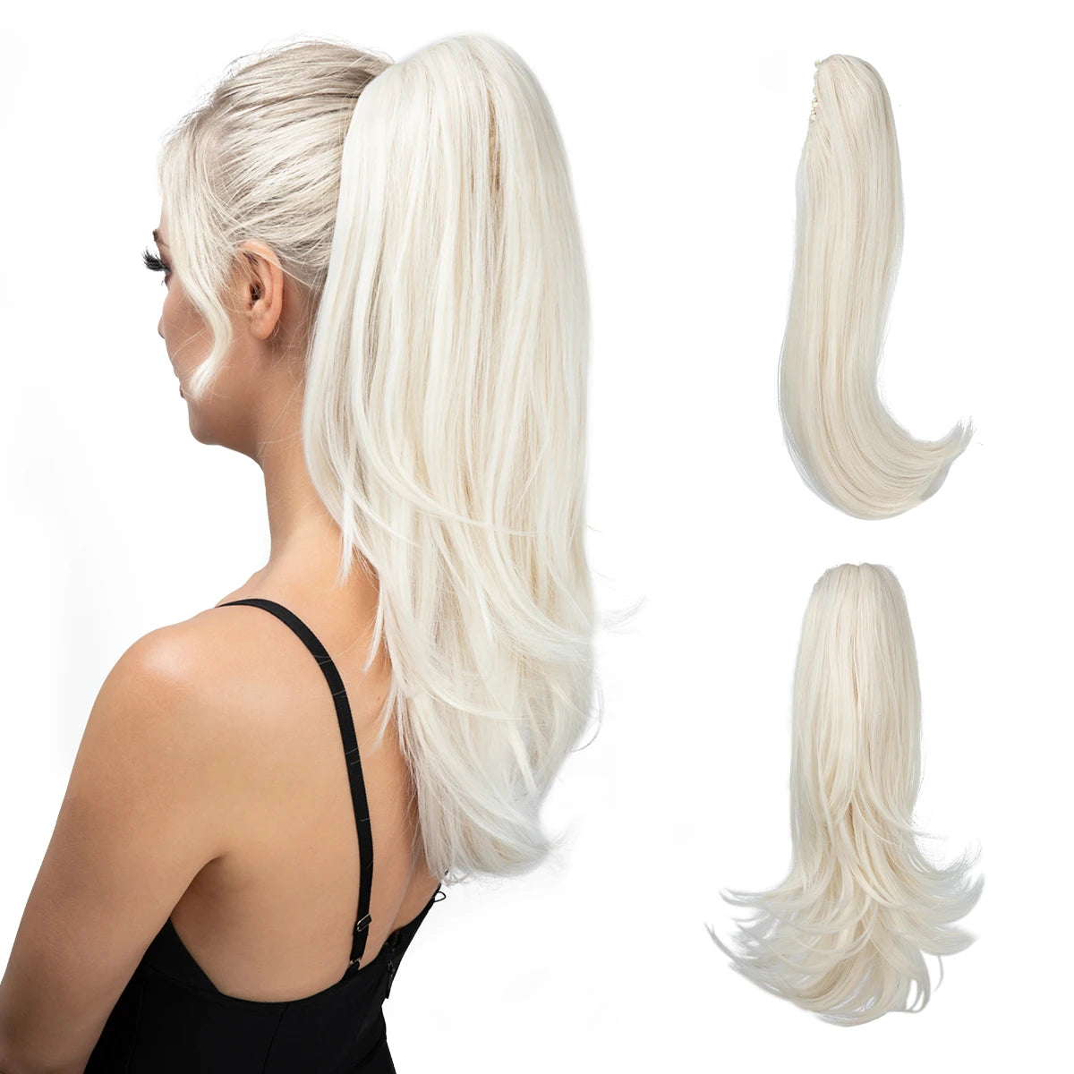 Clip-in Ponytail Hair Extension | Silky Straight Ponytail