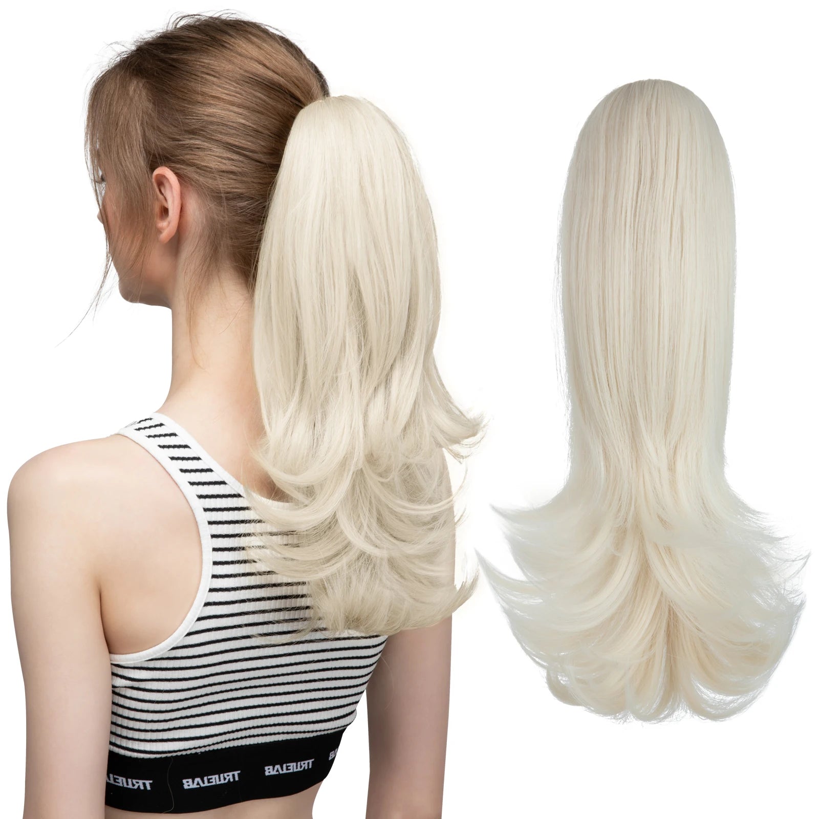 Wavy Clip-in Ponytail Hair Extension | 14" Hairpiece