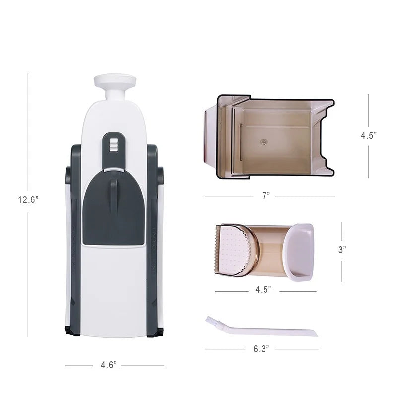 【LAST DAY SALE】5-In-1 Vegetable Cutter Slicer