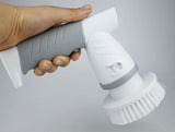 【LAST DAY SALE】Mini Cordless Power Scrubber Pro (Multi-brush heads)