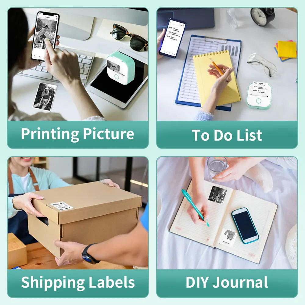 【LAST DAY SALE】Mini Sticker Printer