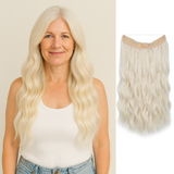【LAST DAY SALE】Invisible Halo Hair Extensions - Fuller Hair in 60 Seconds