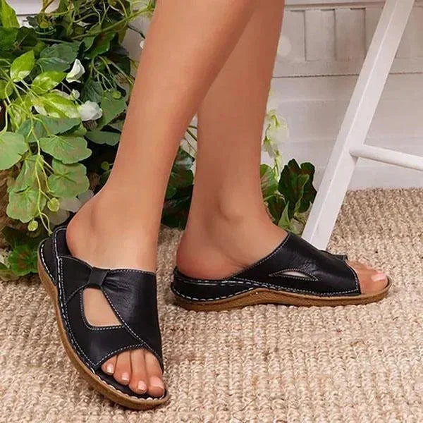 【LAST DAY SALE】SoftStep™ - Women's  Soft Comfortable Leather Sandals
