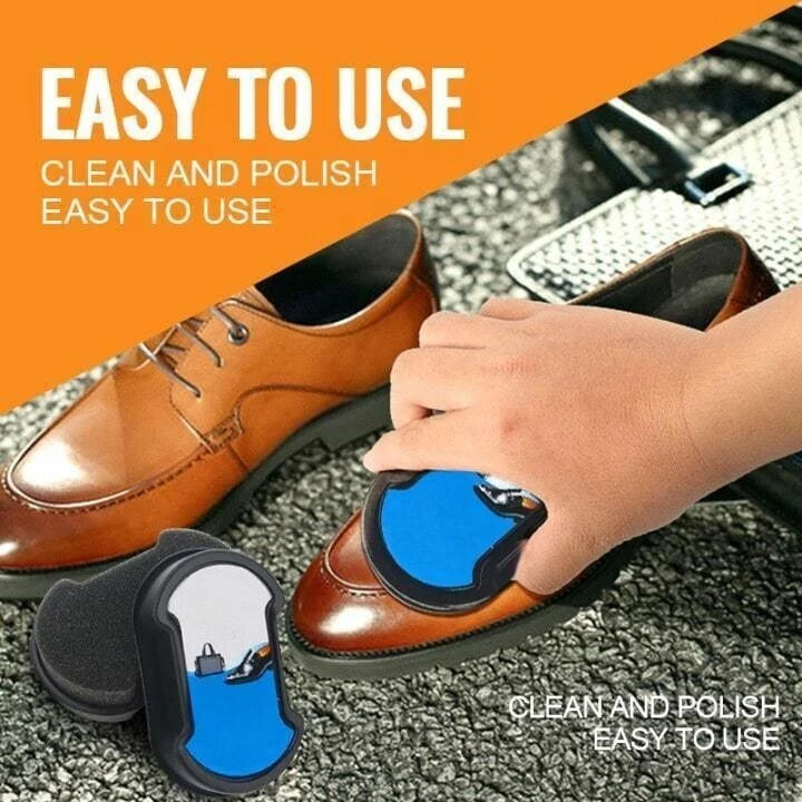 【LAST DAY SALE】DuoShine™ - Shoe Dual Sponge Polisher