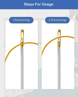 【LAST DAY SALE】Self Threading Sewing Needles