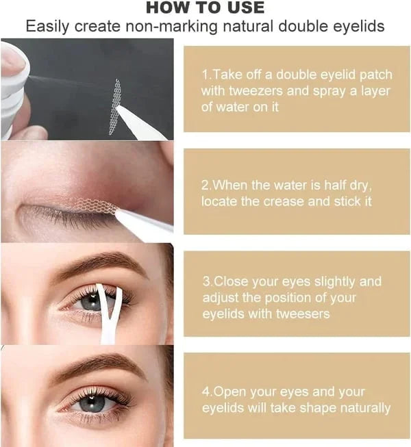 【LAST DAY SALE】LiftMagic™ - Natural Invisible Upper EyeLid-Lifting Strips