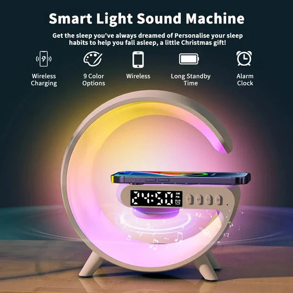 【LAST DAY SALE】PowerShape™ - Multifunctional G - Shape Wireless Charger Lamp