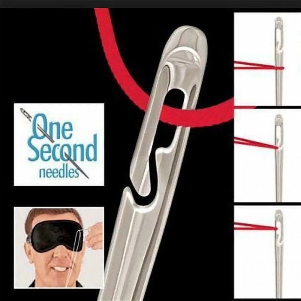 【LAST DAY SALE】Self Threading Sewing Needles