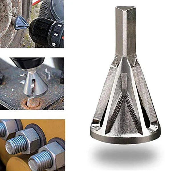 【LAST DAY SALE】PrimeEdge™  -  Stainless Steel Burr Removal Drill Bit