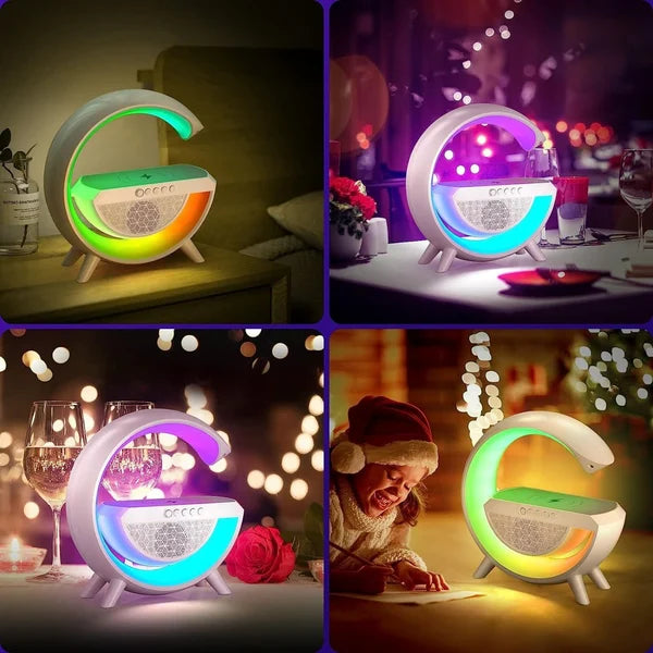 【LAST DAY SALE】PowerShape™ - Multifunctional G - Shape Wireless Charger Lamp