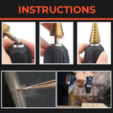 【LAST DAY SALE】Titanium Plating Drill Bit Set (6pcs)