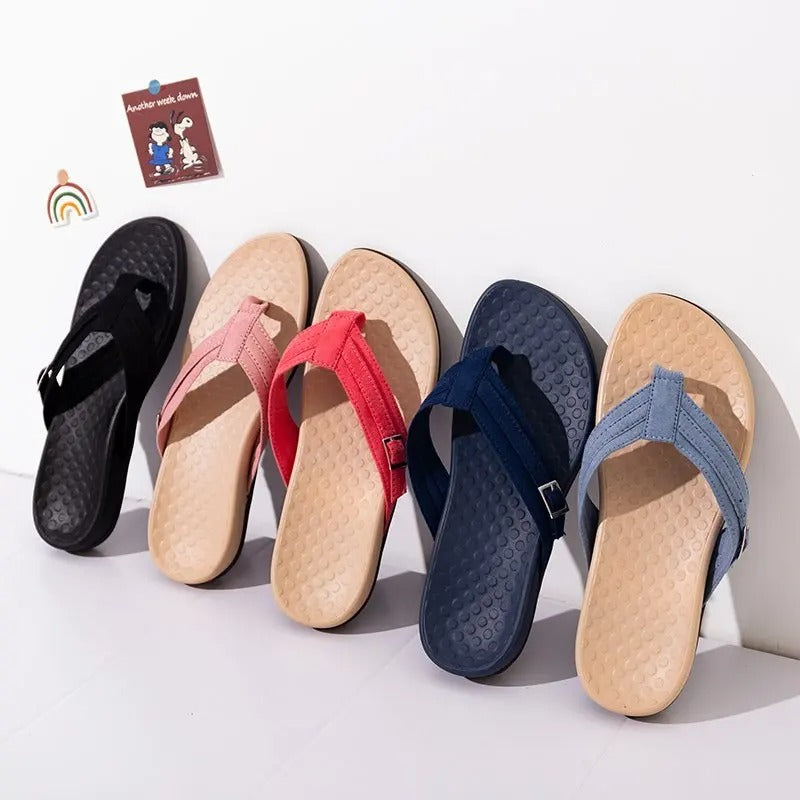 【LAST DAY SALE】SunDip™ - Women's Summer Comfortable Beach Slip on Sandals