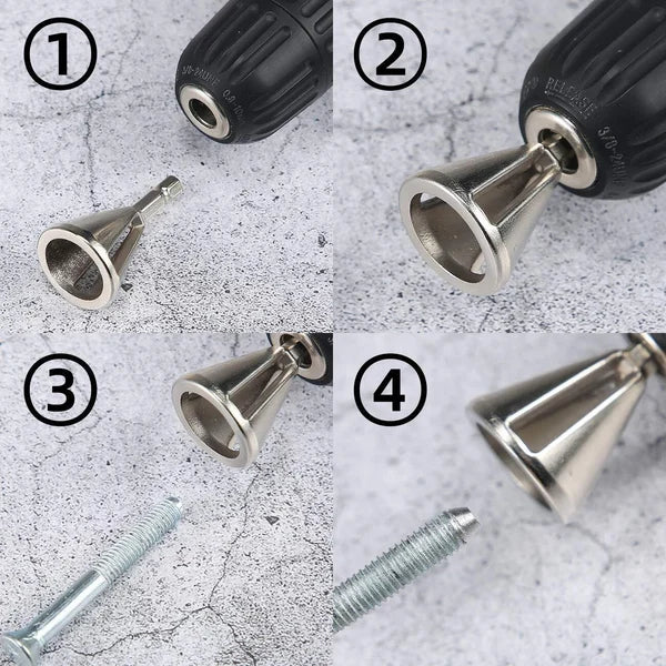 【LAST DAY SALE】PrimeEdge™  -  Stainless Steel Burr Removal Drill Bit