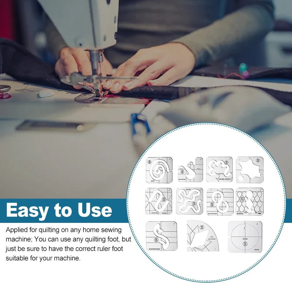 【LAST DAY SALE】Sewing machine templates
