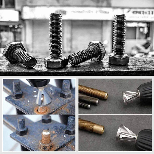 【LAST DAY SALE】PrimeEdge™  -  Stainless Steel Burr Removal Drill Bit